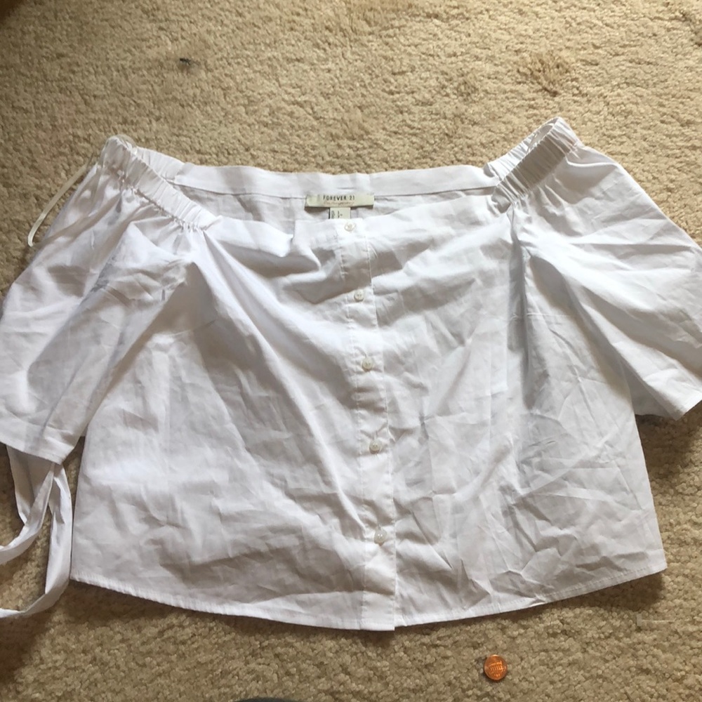 Off the shoulder blouse